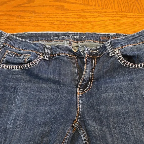 Cowgirl tuff blue jeans - Picture 3 of 6